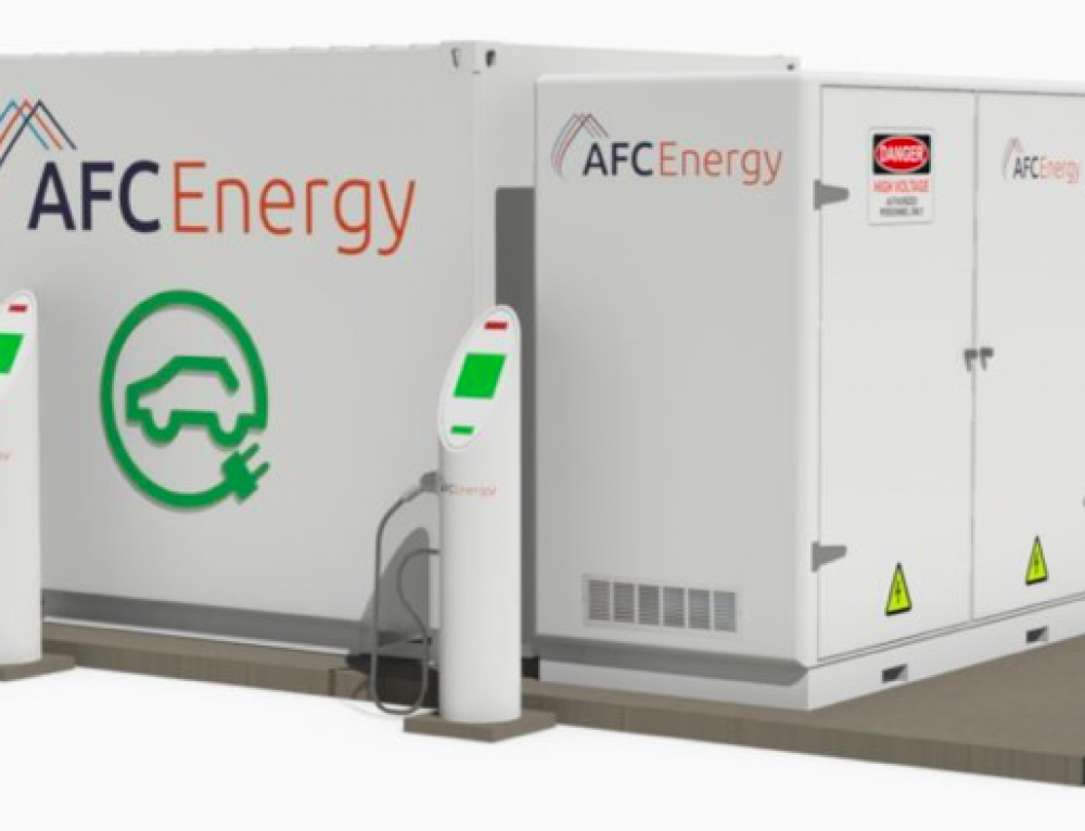 AFC Energy demonstrates the first fuel cell driven charger for electrical vehicles